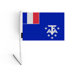 Drapeau adhésif de l'Antarctique française