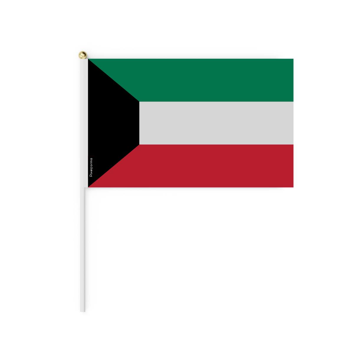 Mini Bandera de Kuwait en varios tamaños 100% poliéster