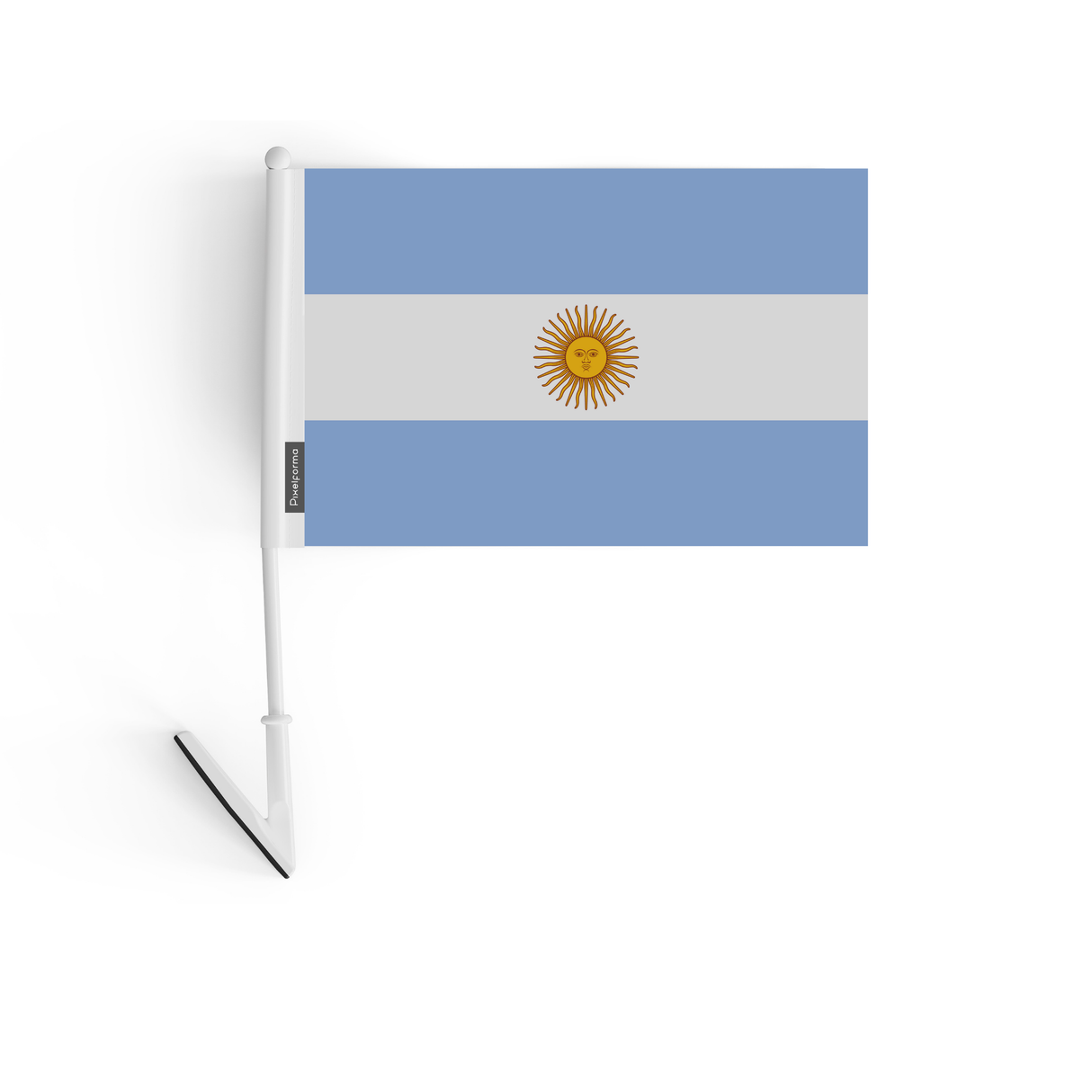 Drapeau adhésif de l'Argentine