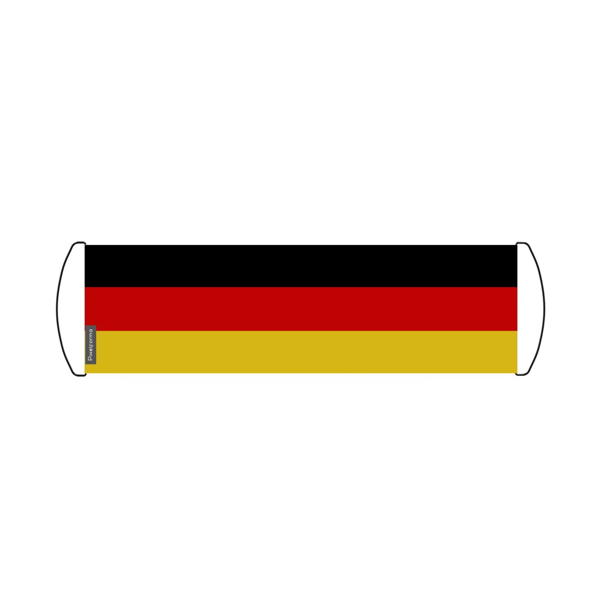 Banner de desplazamiento de bandera de Alemania 