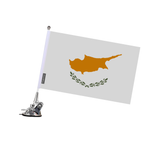 Cyprus Flag Suction Cup Pole