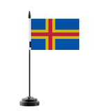 Bandera de mesa de Åland 