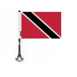 Drapeau de vélo de Trinité-et-Tobago en polyester