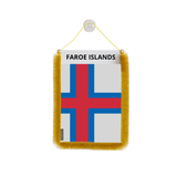 Bandera del coche de las Islas Feroe