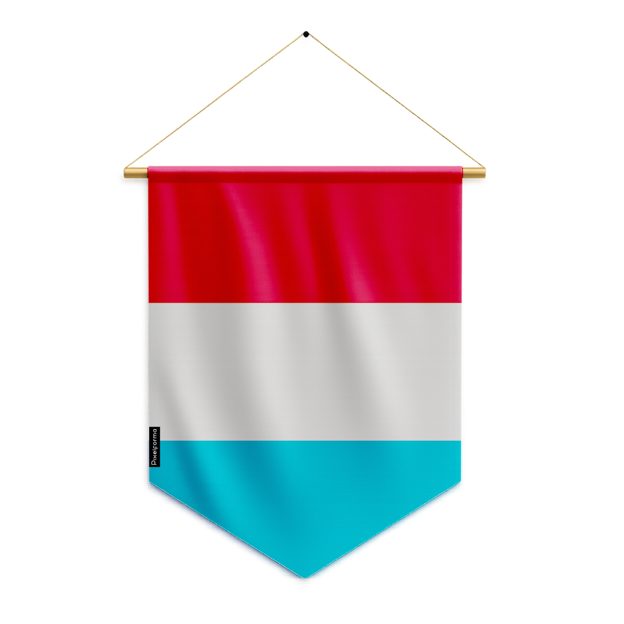 Fanion Drapeau Luxembourg en Polyester