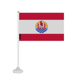 Mini flag suction cup Flag of French Polynesia