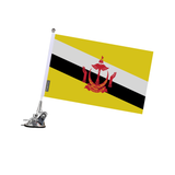 Brunei Flag Suction Cup Pole