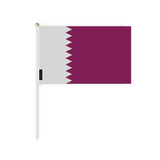 Mini Bandera de Qatar en varios tamaños 100% poliéster