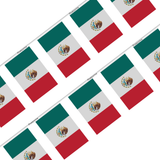 Guirlande Drapeau Mexique en Polyester