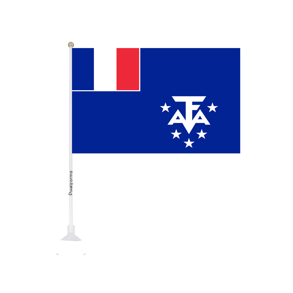 Mini drapeau ventouse Drapeau de l'Antarctique