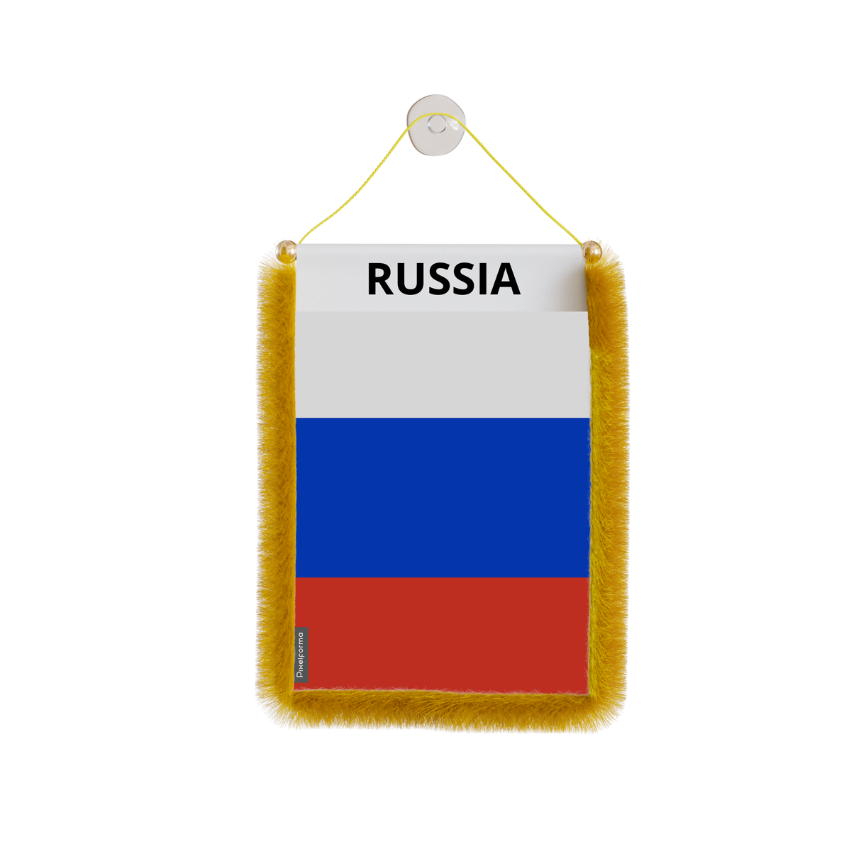 Banderín Coche Bandera Rusia