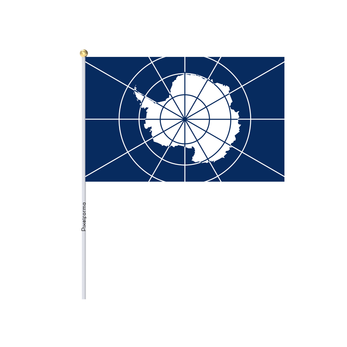 Official Antarctica Mini Flag in various sizes