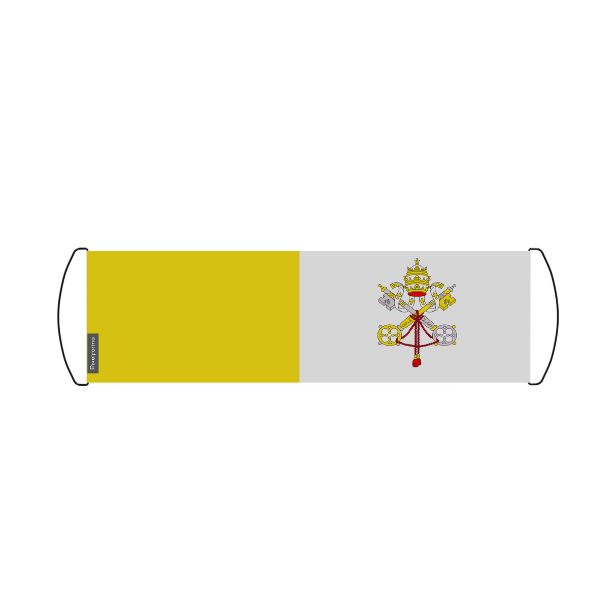 Banner de desplazamiento de la bandera del Vaticano 