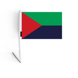 Drapeau adhésif de la Martinique