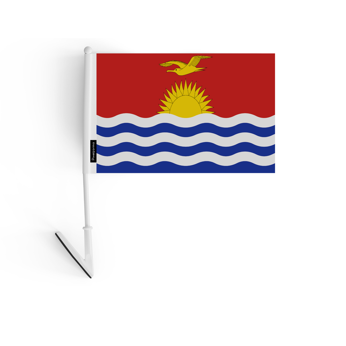 Drapeau adhésif des Kiribati