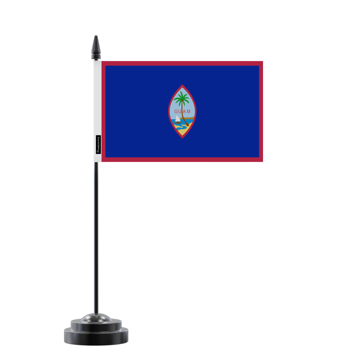 Guam Table Flag 