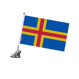 Åland Flag Suction Cup Pole