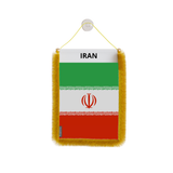 Banderín de coche con bandera de Irán