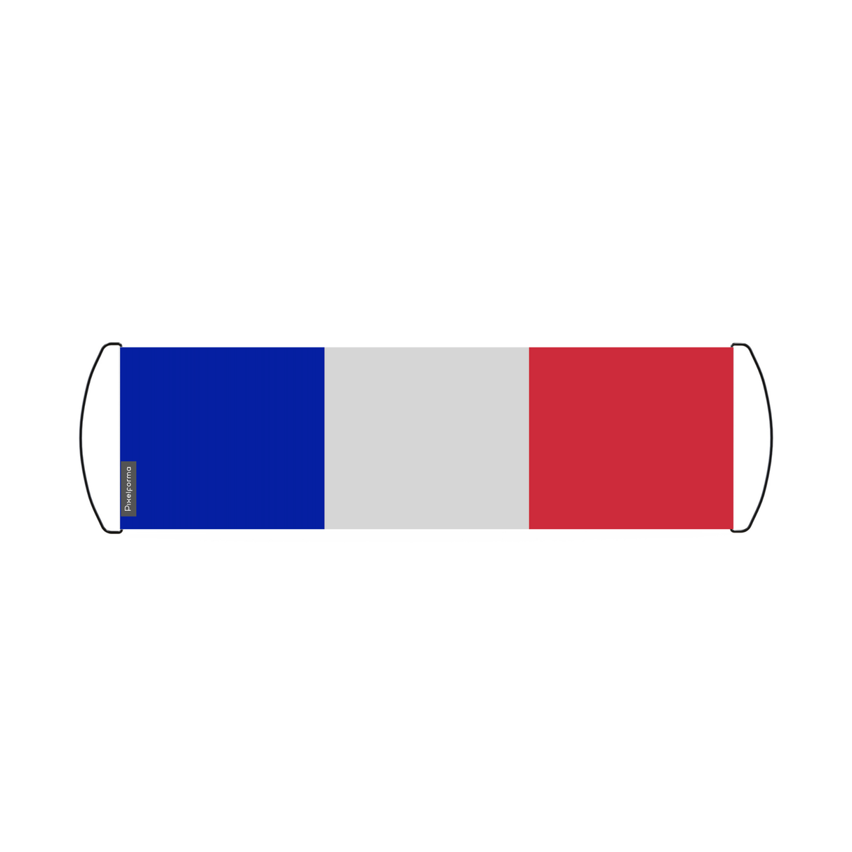 Scrolling Banner Flag of France 