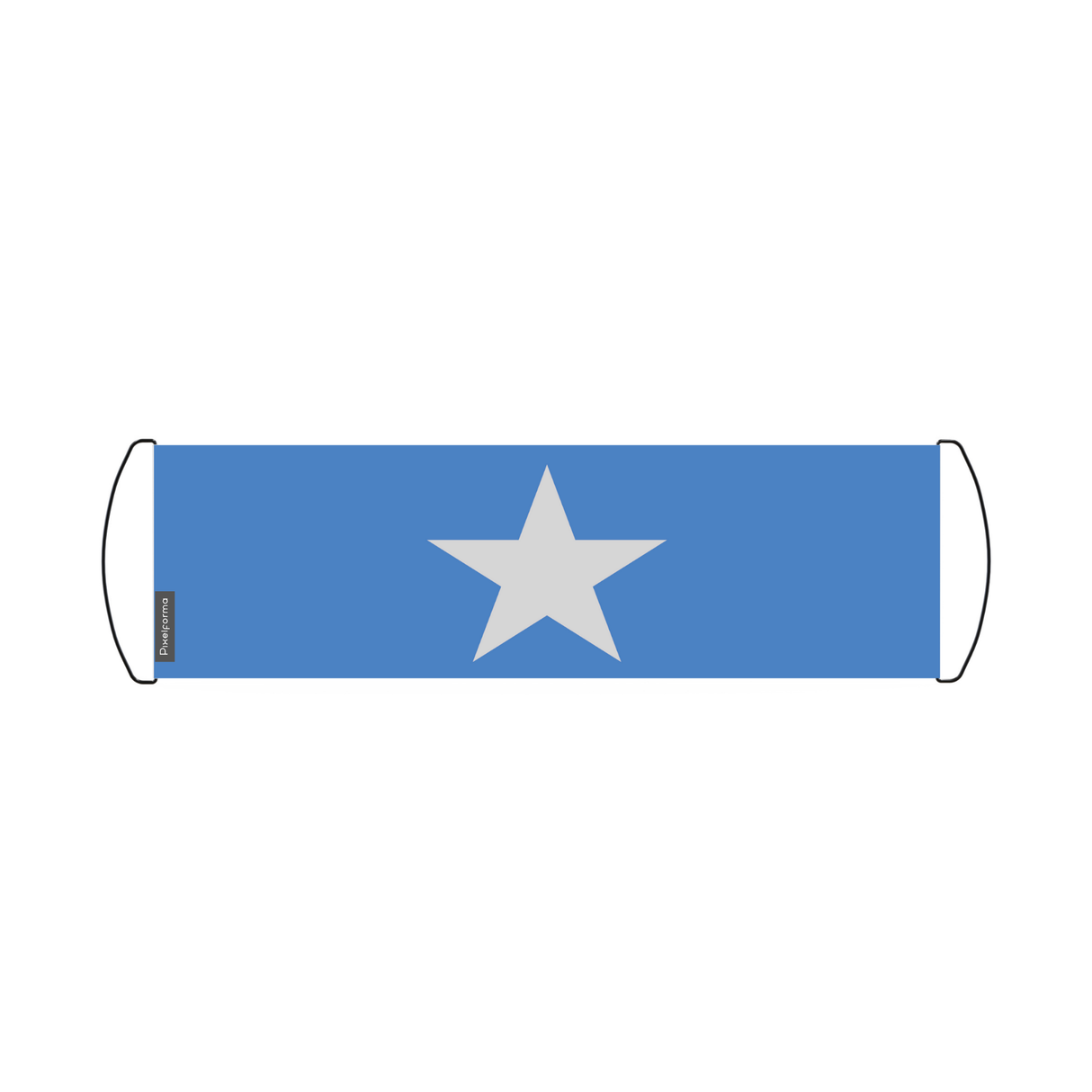 Scrolling Banner Flag of Somalia 