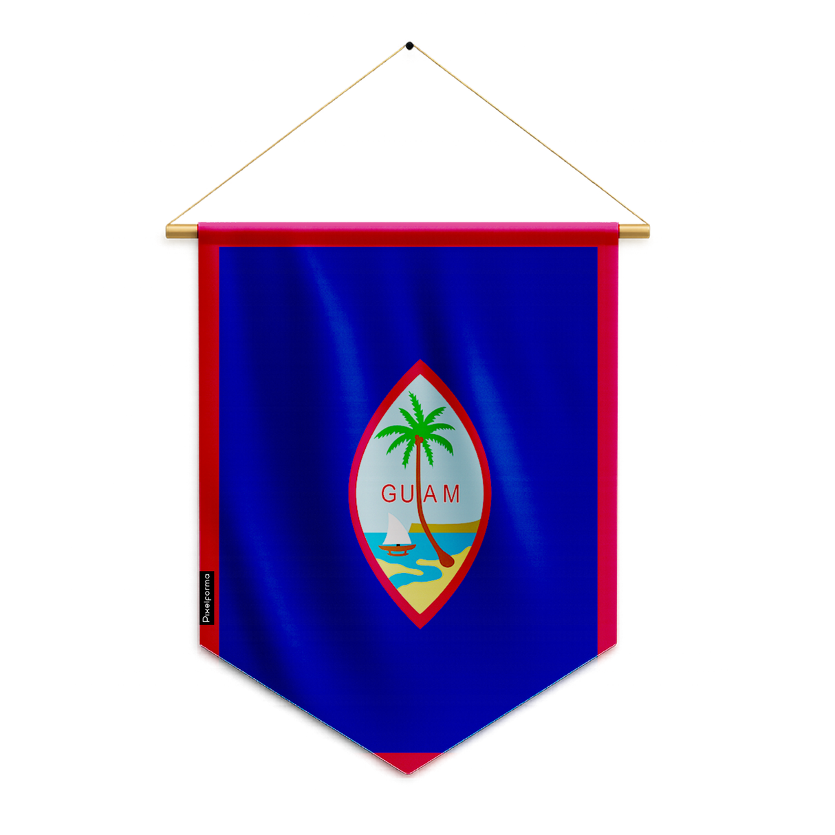 Fanion Drapeau Guam en Polyester