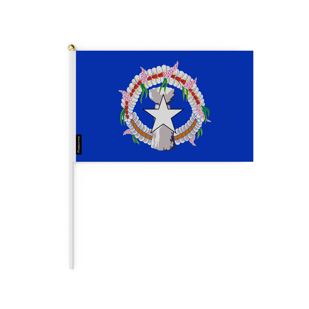 Official Northern Mariana Islands Mini Flag Bundles in Multiple Sizes