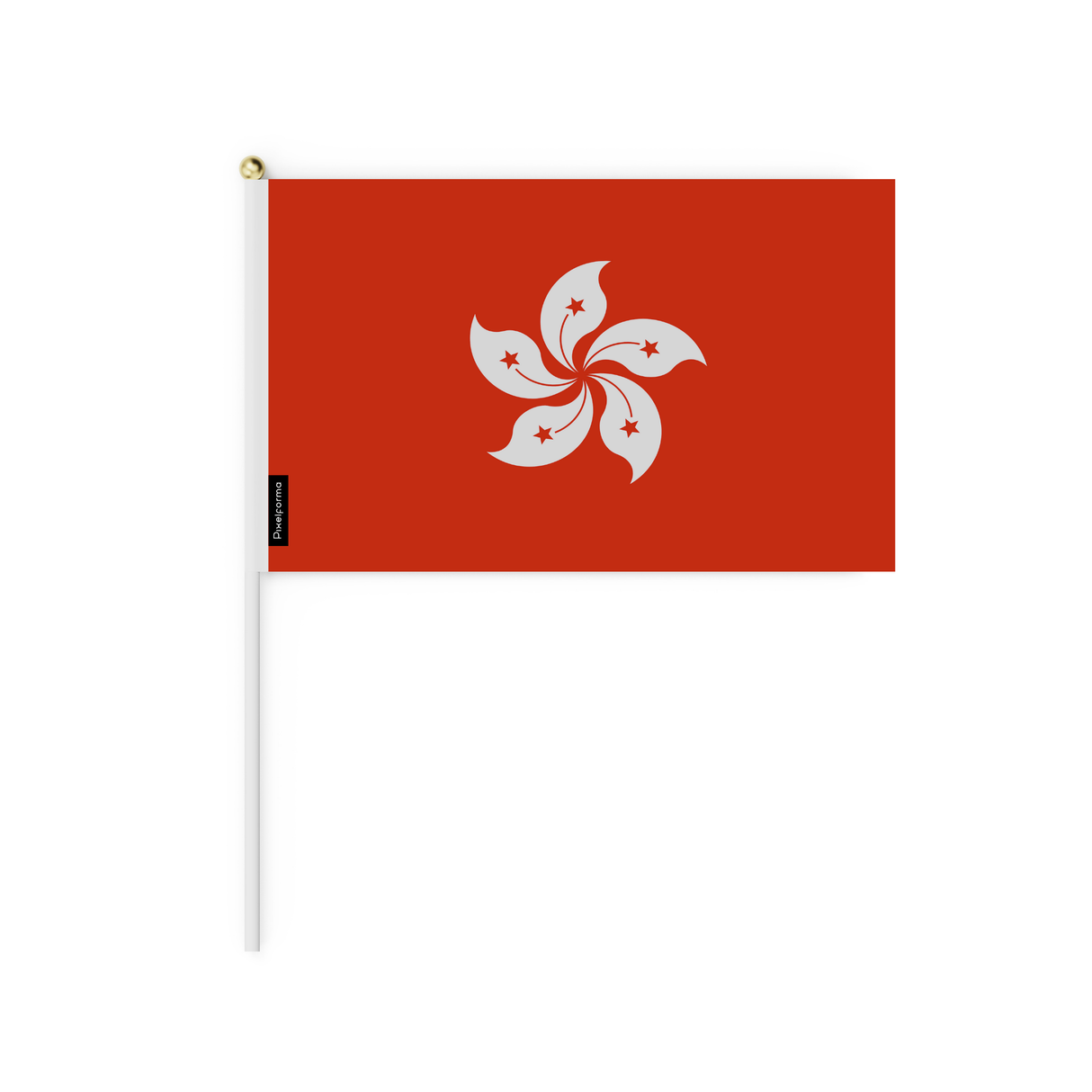 Mini Bandera de Hong Kong en varios tamaños 100% poliéster