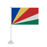 Mini flag suction cup Flag of Seychelles