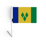 Drapeau adhésif de Saint-Vincent-et-les-Grenadines