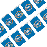 Northern Mariana Islands Flag Garland in several sizes