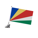 Seychelles Flag Suction Cup Pole