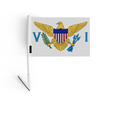 Drapeau adhésif des Îles Vierges des États-Unis