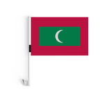 Drapeau voiture des Maldives en polyester