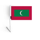 Drapeau adhésif des Maldives