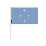 Mini Bandera de los Estados Federados de Micronesia en varios tamaños 100% Poliéster