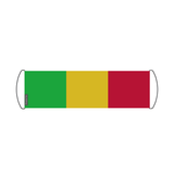 Mali Flag Scroll Banner 