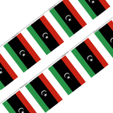 Libya Flag Garland in several sizes