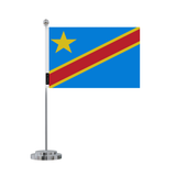 Bandera de la oficina de la República Democrática del Congo 