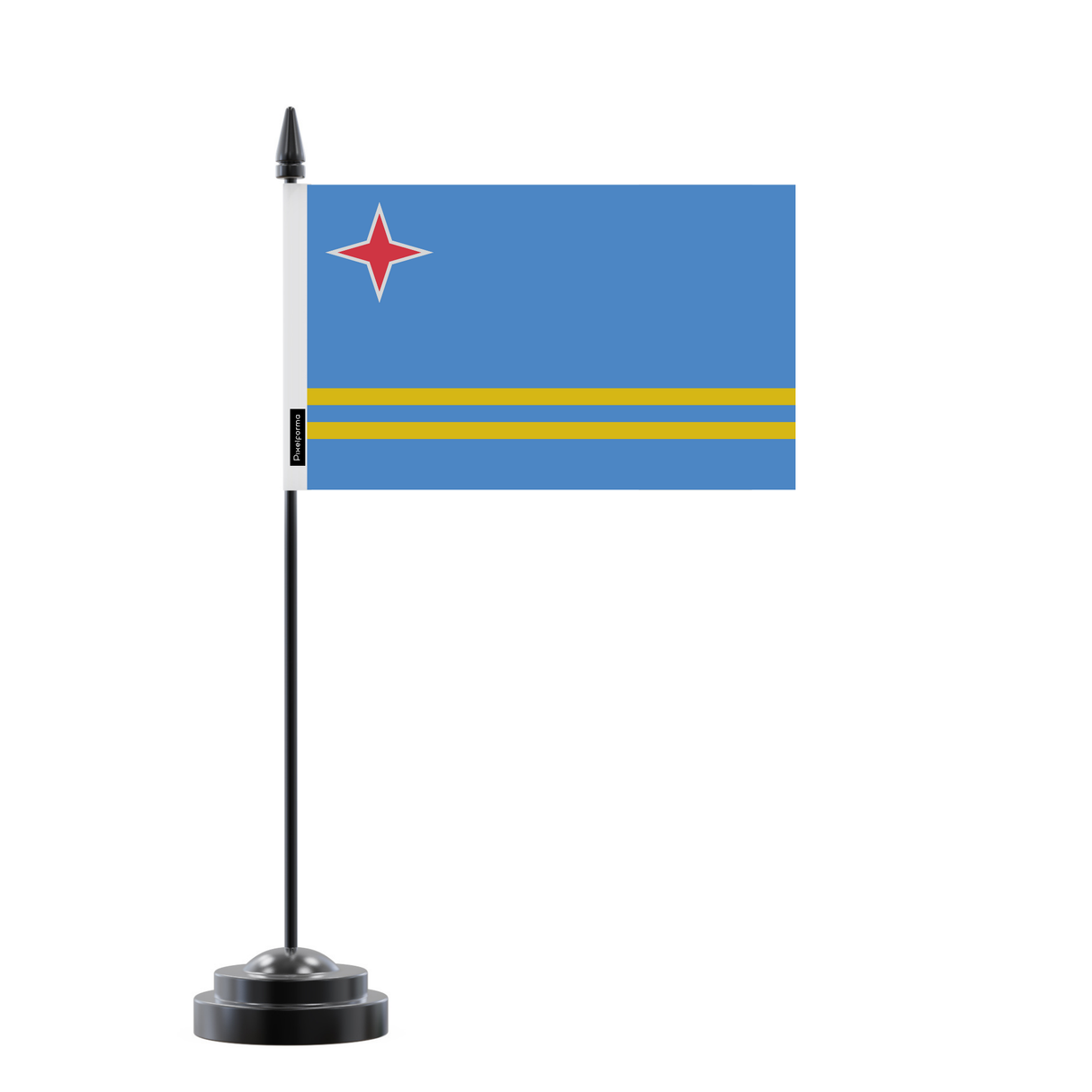 Drapeau de Table d'Aruba