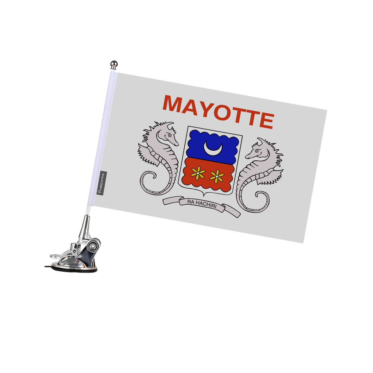 Suction Cup Flag of Mayotte