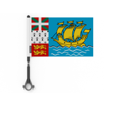 Saint-Pierre-et-Miquelon polyester bicycle flag