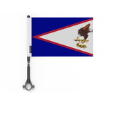 Drapeau de vélo des Samoa américaines en polyester