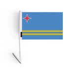 Adhesive flag of Aruba 