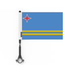 Drapeau de vélo d'Aruba en polyester