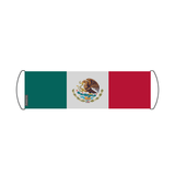 Mexico Flag Scroll Banner 