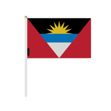 Mini Bandera de Antigua y Barbuda en varios tamaños 100% Poliéster