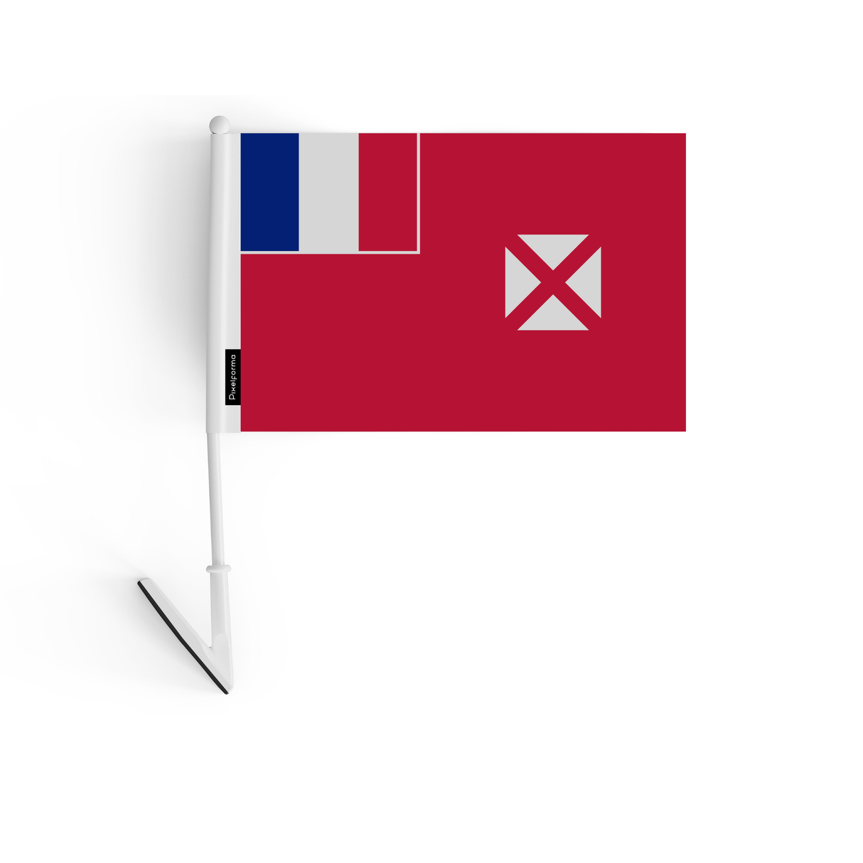 Bandera adhesiva de Wallis y Futuna 