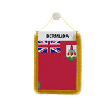 Banderín de coche con bandera de Bermudas