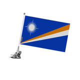 Marshall Islands Flag Suction Cup Pole