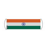 Scrolling Banner Flag of India 